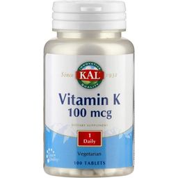 KAL Vitamina K - 100 mcg - 100 compresse