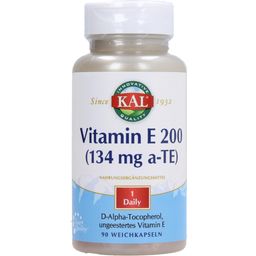 KAL Vitamin E 200 - 90 mehk. kaps.