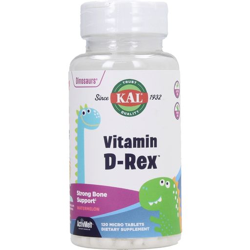 KAL Vitamin D - Rex - 120 pastiliek na cmúľanie