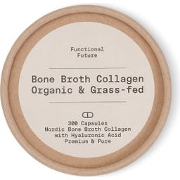 Premium Nordic Beef Bone Broth Kollagen & Hyaluronsäure Bio - 300 Kapseln