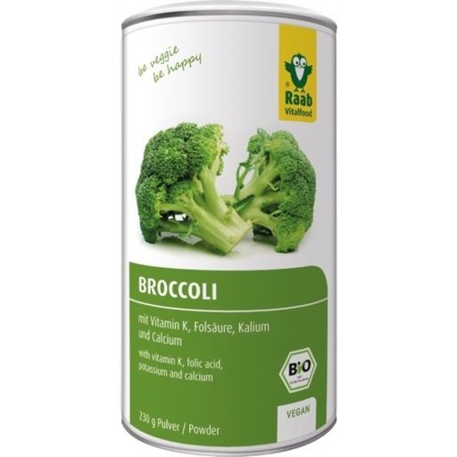 Raab Vitalfood Organiczne brokuły w proszku - 230 g