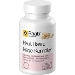Raab Vitalfood Haut Haare Nägel Komplex - 60 Kapseln