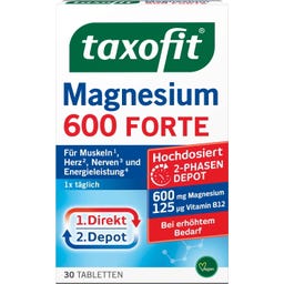 taxofit® Magnesium 600 forte - 30 Tabletten