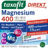 taxofit&reg; Magnesium 400 Direkt-Granulat