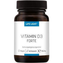 Life Light Vitamin D3 Forte Vegan - 60 Kapseln