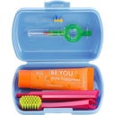 Travel Set Zahnbürste & Zahnpasta Be You - Blau