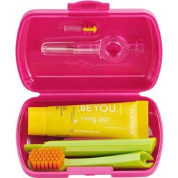 Set da Viaggio - Spazzolino e Dentifricio Be You - Rosso