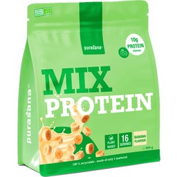 Mix Proteico Vegan Bio - Piselli, Girasole e Canapa - Banana