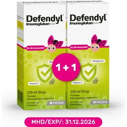 Defendyl® Imunoglukan P4H szirup 1+1 ajándék - 1+1 ajándék - MHD/EXP: 31/12/2026