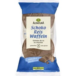 Alnatura Galettes de Riz Bio - Chocolat au Lait - 100 g