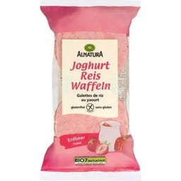 Alnatura Galettes de Riz Bio - Yaourt Fraise - 100 g