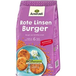 Alnatura Bio burger z czerwonej soczewicy - 200 g