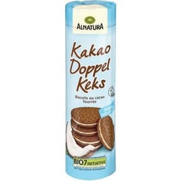 Alnatura Organic Cocoa Sandwich Biscuits - 330 g