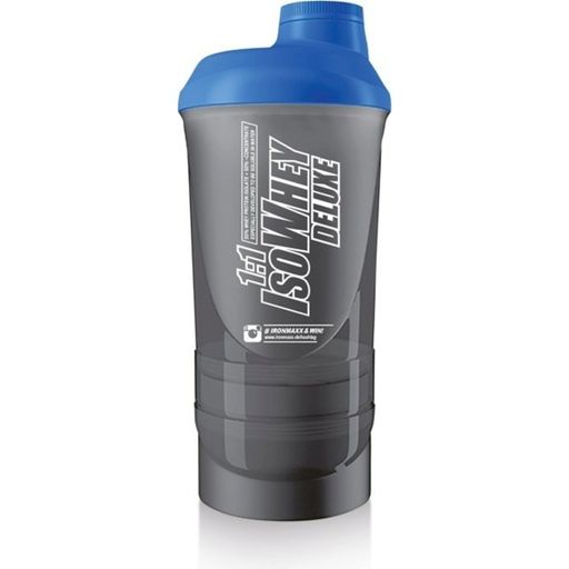 ironMaxx Super Shaker - Rauchschwarz / Blau