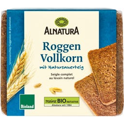 Alnatura Bioland-Roggen Volkorenbrood - 500 g