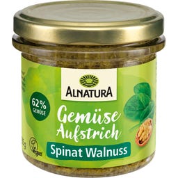 Bio pomazánka ze zahradní zeleniny se špenátem a vlašskými ořechy - 135 g