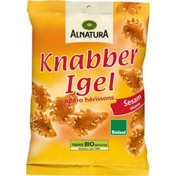 Snacks Croustillants Bioland – Hérissons au Sésame - 100 g
