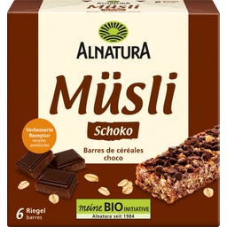 Alnatura Bio müsli tyčinka čokoláda - 150 g