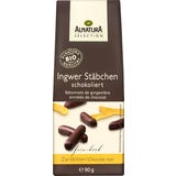 Organic S&eacute;lection Ginger Sticks, Chocolate-coated