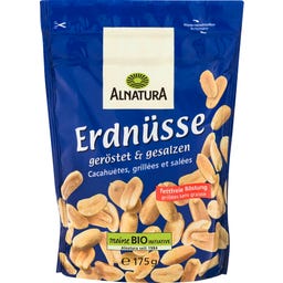 Alnatura Bio arašídy pražené a solené - 175 g