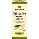 Alnatura Organic Ginger-Lemon Green Tea - 20 tea bags