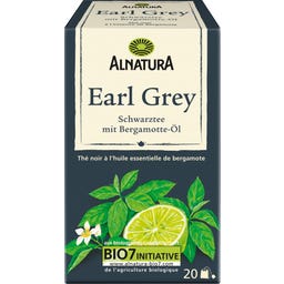 Alnatura Thé Noir Bio - Earl Grey - 20 sachets de thé