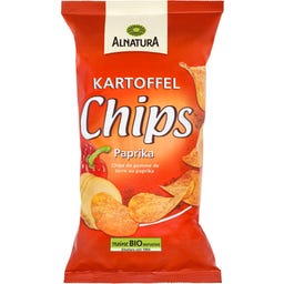 Alnatura Potatischips Paprika, Eko - 125 g