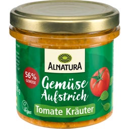 Bio pomazánka se zahradní zeleninou: rajče-bylinky - 135 g