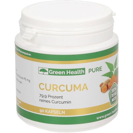 Green Health PURE Curcuma - 90 kapselia