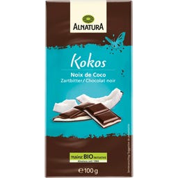 Alnatura Biologische Kokos Puur Chocolade - 100 g