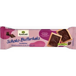 Bio čokoládové máslové sušenky, hořká čokoláda - 130 g