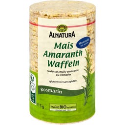 Galette de Maïs et d'Amarante bio - Romarin - 115 g