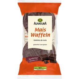 Alnatura Galettes de Maïs Bio au Chocolat Noir - 65 g