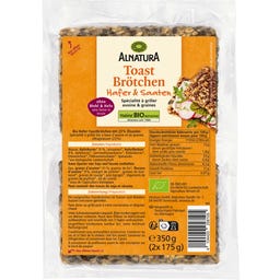 Alnatura Biologische Haver- & Zadentoastbroodjes - 350 g