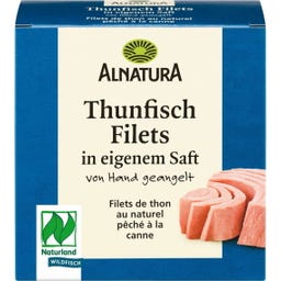 Alnatura Tuna Fillets in Their Own Juice - 160 g