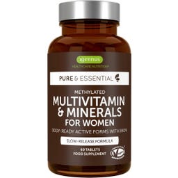 Pure & Essential Methylated Multivitamin & Minerals - 60 Tabletten