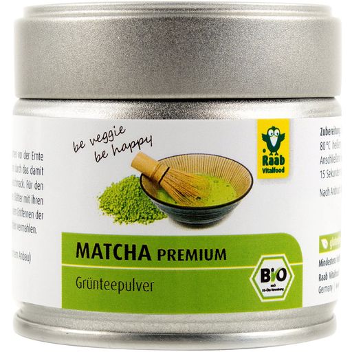 Raab Vitalfood Organic Premium Matcha Tea Powder - 30 g