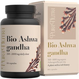 Pura Nutra Bio Ashwagandha - 60 kapslí