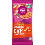 Davert Organic Noodle Cup - Tomato Sauce