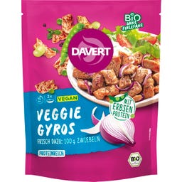 Davert Organic Veggie Gyros - Pea Protein Based - 