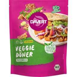 Davert Organic Veggie Doner - Pea Protein-Based - 