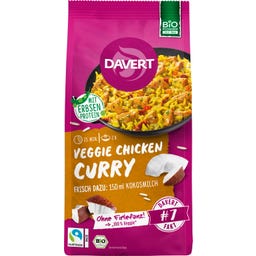 Organic Veggie Chicken Curry - Pea Protein-Based - 