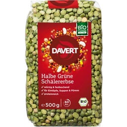 Davert Organic Split Green Peas - 