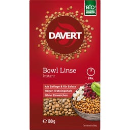 Davert Organic Bowl Lentils - 