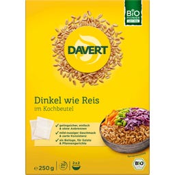 Davert Organic Spelt Rice in Cooking Bags - 