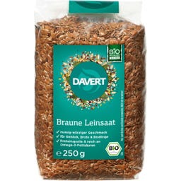 Davert Organic Brown Flaxseeds - 250 g