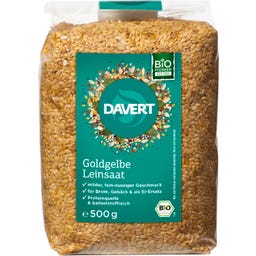 Davert Organic Golden Flaxseed - 500 g