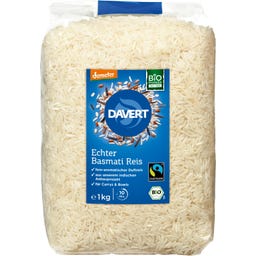 Davert Organic Basmati Rice, White - 1.000 g