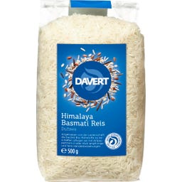 Davert Organic Himalayan Basmati Rice, White - 500 g