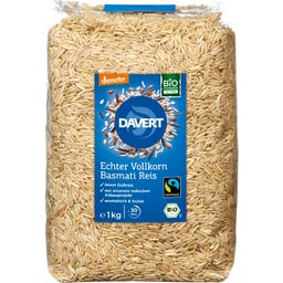 Davert Organic Whole Grain Basmati Rice - 1.000 g